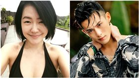 小S,王鶴棣(合成圖/翻攝自微博)