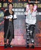 林又立、劉宇柔任RFC首屆綜合格鬥錦標賽大使。（記者邱榮吉/攝影）