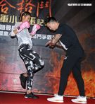 林又立、劉宇柔任RFC首屆綜合格鬥錦標賽大使。（記者邱榮吉/攝影）
