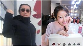 （合成圖／黃安微博、林心如臉書）