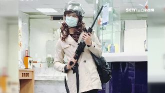 妖嬌女搶銀行　竟是「警界吳慷仁」