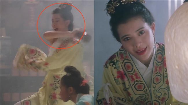 藍潔瑛霸氣扯衣　經典電影中再次現身