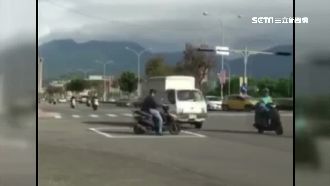 等著被撞？！這待轉區竟成「待撞區」