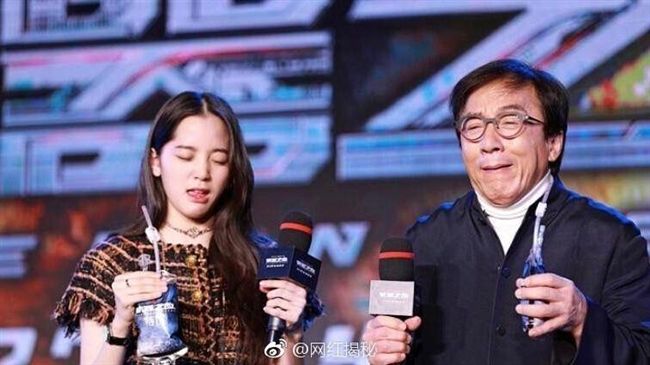 歐陽娜娜遭帶壞　成龍威脅防私照外流