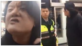 萬國幫,醉漢,口角,衝突,砸酒瓶,萬華,超商　圖／翻攝自黑色豪門企業臉書