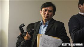 時代力量立委黃國昌出席勞基法黨團協商。 圖／記者林敬旻攝