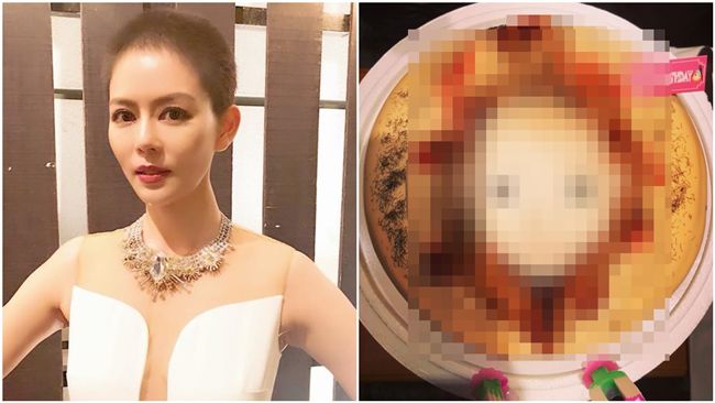 嬰兒頭竄出產道！女星端出勁爆蛋糕