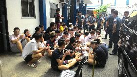 駐菲代表處探視台籍電信詐嫌