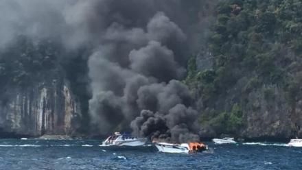 泰國PP島快艇爆炸　40名遊客受傷
