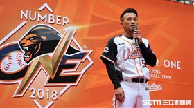 劉芙豪宣布引退。（圖／記者王怡翔攝）