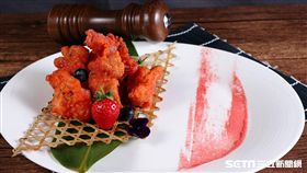 草莓季主題美食。（圖／美麗信花園酒店提供）