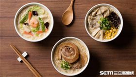 Mister Donut多拿滋推出日式現煮麵。（圖／Mister Donut提供）