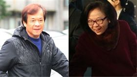 華視總經理郭建宏,華視董事長陳郁秀,合成圖／中央社
