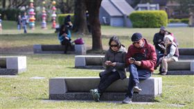 天氣穩定　氣溫回暖（2）中央氣象局表示，14日白天寒流減弱，氣溫明顯回升，全台高溫都可達20度以上，各地陽光露臉、天氣穩定。中央社記者鄭傑文攝　107年1月14日