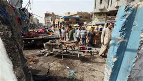 伊拉克首都巴格達遭自殺炸彈攻擊（圖／翻攝自推特）