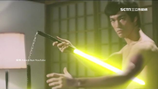 李小龍耍光劍？網友神剪接吸60萬人