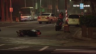 目擊女駕駛遭撞　騎士冒遲到風險作證