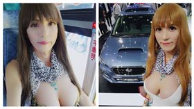 大奶酥,爆乳,偽娘,男扮女,圖/翻攝自Chun Ang Chen臉書