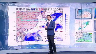明微弱鋒面通過　水氣略增、零星飄雨