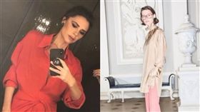 ▲維多利亞在IG更新照片挨轟。（合成圖／翻攝自維多利亞IG）