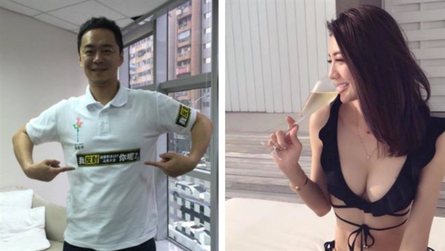 張承中夜會吳亞馨　口罩妹充當電燈泡