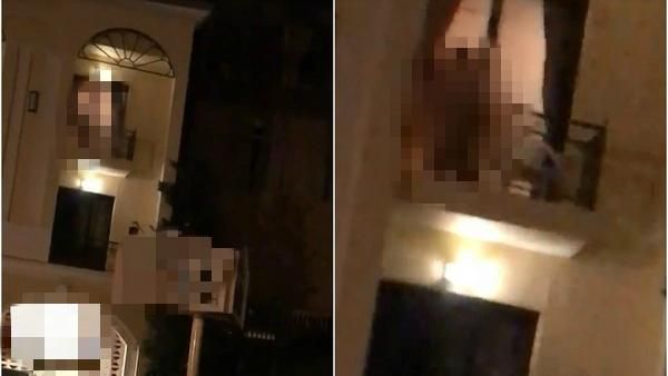 溫泉露天活春宮！男女全裸背後%激戰