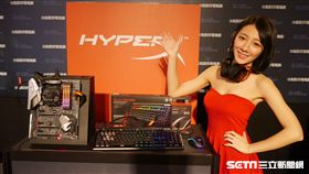 HyperX 電玩展　電競鍵盤　主機　周邊　葉立斌攝