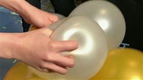 迪麗熱巴,氣球（圖／翻攝盜圖狗老白弟微博）