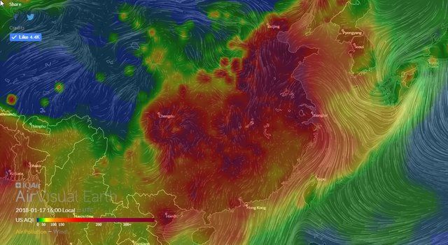 大陸空汙多嚴重？一張圖秒懂威脅程度