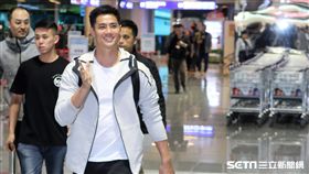 陳偉殷準備返美備戰新球季。（圖／記者王怡翔攝）