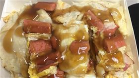 早餐,蛋餅,裝一起,4份,便當盒,Dcard　圖／翻攝自Dcard