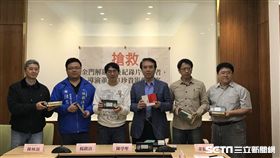 國民黨立委陳學聖,紀錄片導演董振良,戒嚴的金門(圖/記者李英婷攝)
