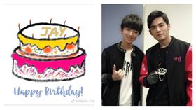 王俊凱,周杰倫,翻攝自微博