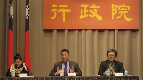 行政院會，會後記者會。（記者盧素梅攝）