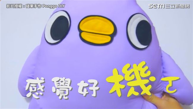 「懶得鳥你」抱枕自己做！機車臉萌翻
