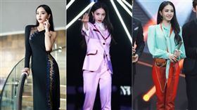 ▲蔡依林在微博之夜連換3套衣服。（合成圖／翻攝自蔡依林微博）