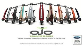 Ford與OJO合作推出電動機車。（圖／翻攝OJO網站）