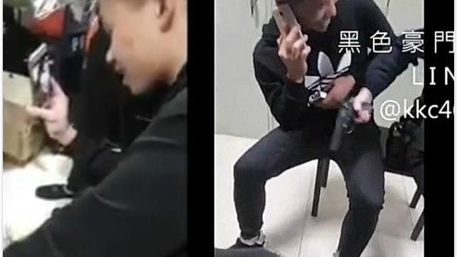 嫌上銬翹腳抽菸　警陪嘻哈秀槍遭直播
