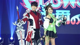 陳乃榮.賴琳恩婚後首度同台出席遊戲發表會大玩角色扮演