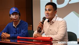 費城人球探王金勇。（圖／記者王怡翔攝）