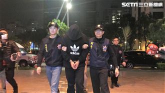 松菸槍手押抵台北　面對媒體不發一語