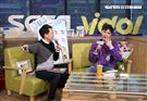 謝佳見安安大明星直播。（記者邱榮吉/攝影）