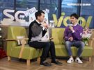 謝佳見安安大明星直播。（記者邱榮吉/攝影）