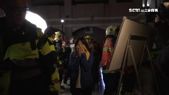林口大樓夜竄火舌　5人輕微嗆傷送醫