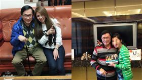 摟妹又怎樣！扁友PO「限制級」合照／翻攝陳昭姿臉書