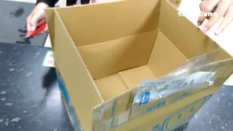 54網購包裹被「掏空」　疑司機所為