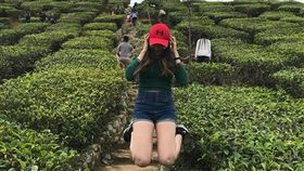 P圖,修圖,白衣女子,嚇人,馬來西亞,拍照,風景　圖／翻攝自臉書