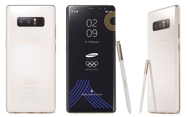 Note8平昌冬奧版　只送不賣！