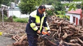 關山分局,崁頂派出所,生火,砍柴