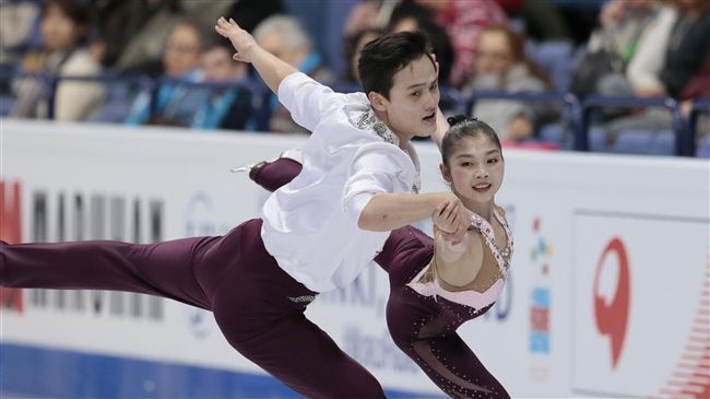 平昌冬奧將近　北韓金童玉女來台備戰